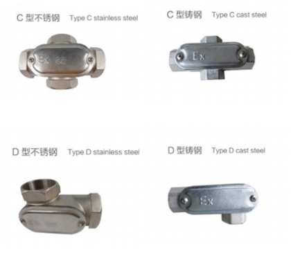宁波BCH防爆接线盒(e)-C型D型不锈钢铸钢